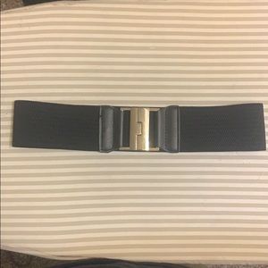 Black Elastic Belt